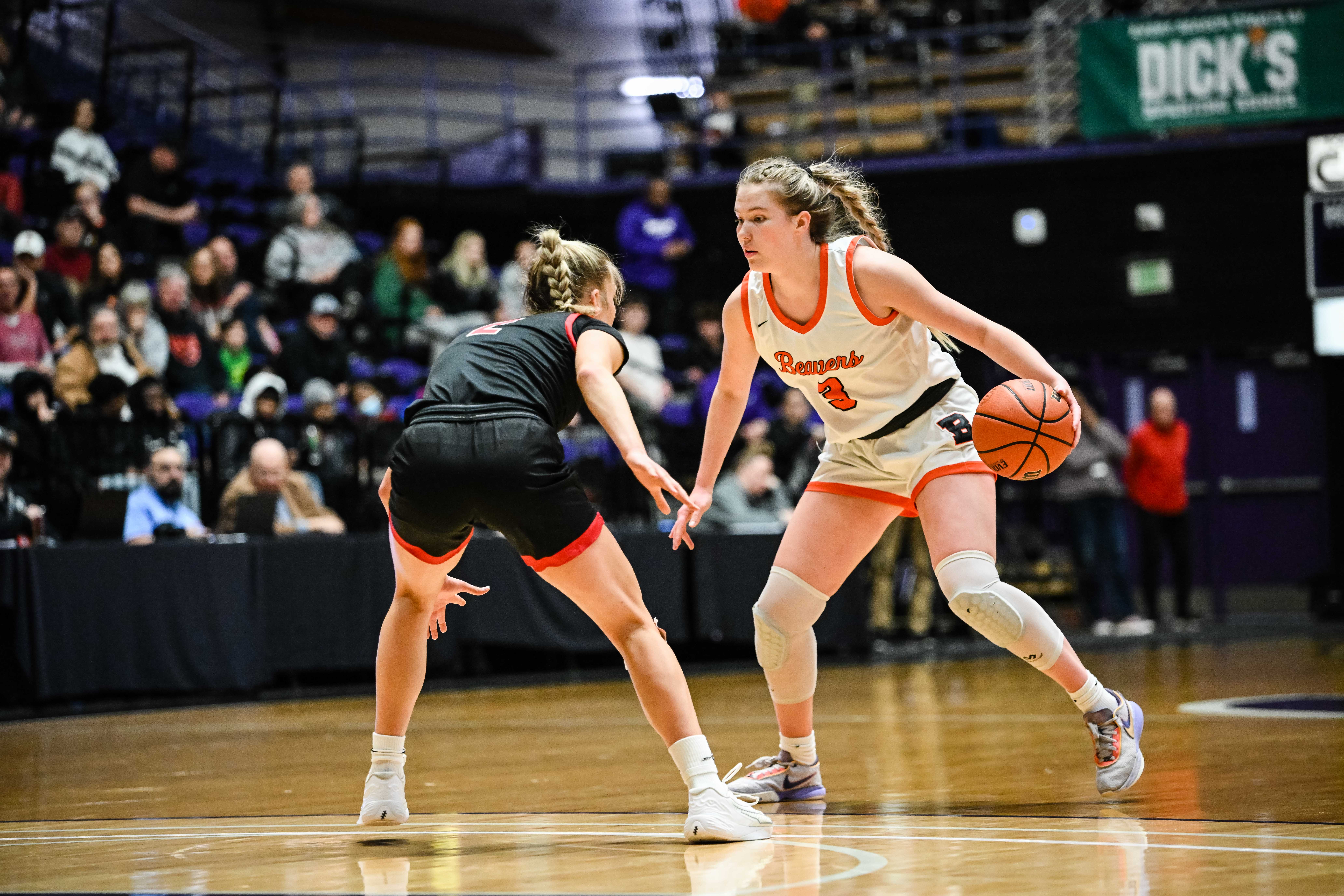 Clackamas Beaverton 6A Oregon girls basketball quarterfinal Naji Saker 1 -31